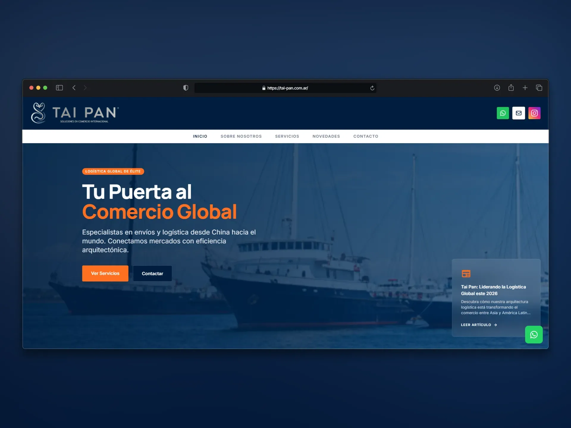 Tai Pan - Comercio Exterior